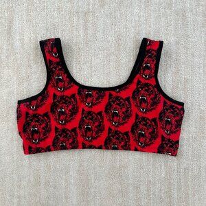 Nooworks Soft Bra Bralette in Wolverine XL Cotton